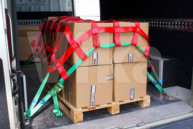 kupować 2 MX 2M WLL 600 KG Poliestrowa siatka transportowa o szerokości taśmy 25 mm online manufacture