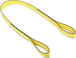 kupować Miękka dwuwarstwowa taśma Sling Crane Rigging Straps With Eye Protector online manufacture