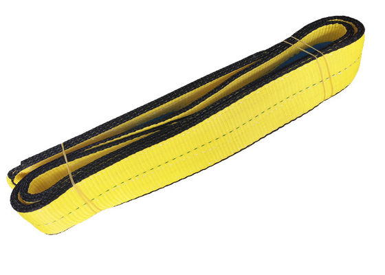 kupować Wytrzymałe płaskie pasy poliestrowe WSTDA-1- HP / ASME B30.9 / NAVFAC P-307 Pasy taśmowe z pętlami online manufacture