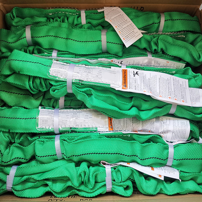 kupować Zielony poliestrowy okrągły chusta bez końca w pionie 6000 LBS 5-1 WSPÓŁCZYNNIK KONSTRUKCYJNY online manufacture