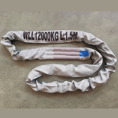 kupować 28mm Diameter Polyester Lifting Sling Offering Good Chemical Resistance and Oem Engineered for Industrial Hoisting Solutions online manufacture