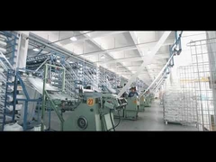 Włókno z płaskich pasków poliestrowych z podwójnym poliesterem