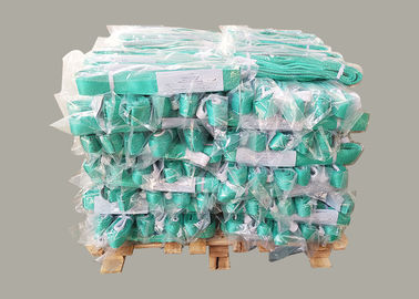 2T Polyester Flat Webbing Sling Green Color For Railway Construction